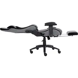 Геймерське крісло GT Racer сіре із чорним (X-2534-F Fabric Gray/Black Suede) - мініатюра 10