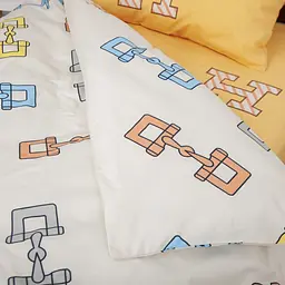 Комплект постільної білизни ТЕП Soft dreams Ланцюжки підлітковий (2-04191_29889) - мініатюра 6