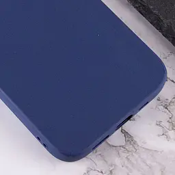 Силіконовий чохол Candy для Apple iPhone 14 Pro (6.1) Синій - мініатюра 2