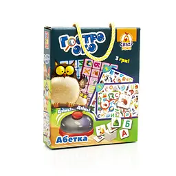 Гра з дзвінком Vladi Toys Пильне око Абетка, укр. мова (VT8010-14)