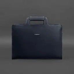 Сумка для ноутбука та документів BlankNote Жіноча шкіряна 15 Dark Blue (BN-BAG-36-navy-Blue) - мініатюра 9