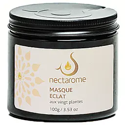 Маска для обличчя Сяяння з двадцяти трав Nectarome Masque éclat (avec 20 plantes) 100 г - мініатюра 2
