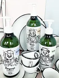 Засіб для миття посуду Yope Mint&Mandarin, 750 мл - мініатюра 6