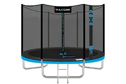 Батут із внутрішньою сіткою THUNDER OUTSIDE PRO 6FT 183 см Black/Blue