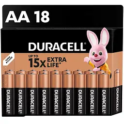Лужні батарейки Duracell AA, 18 шт. (6409645) - мініатюра 7