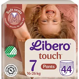 Набір підгузки-трусики Libero Touch Pants 7 (16-26 кг) 44 шт.