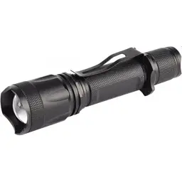 Ліхтар Quantum Techno 10W LED з USB + Li-ion 18650/1500mAh, блістер (QM-FL1010-18650/1500-PB)