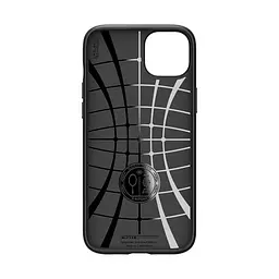 Чехол Spigen Liquid Air для iPhone 15 Plus Matte Black (ACS06650) + защитное стекло - мініатюра 2