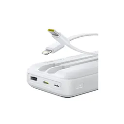Батарея універсальна Baseus Lipow 20000mAh 22,5W PD, QC/3.0, White (P10079102213-00) - мініатюра 9