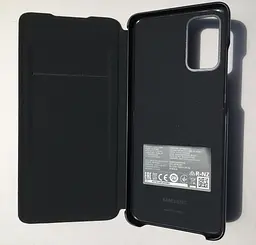 Оригінальний чохол-книжка LED Wallet View Cover EF-NG985PBEGRU для Samsung Galaxy S20 Plus (6.7") Чорний - мініатюра 3