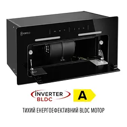 Витяжка повновбудована PERFELLI NUOVA 6QWRB NERO SILENZIO - мініатюра 12