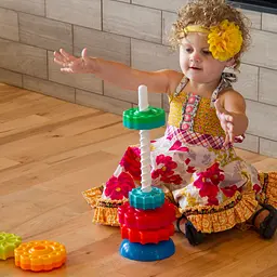 Пірамідка Fat Brain Toys Spin Again гвинтова (F110ML) - мініатюра 6