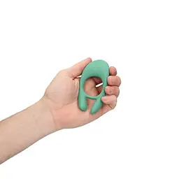 Кільце ерекційне Loveline Pointed Cock Ring 10.7 см (зелений) - мініатюра 13