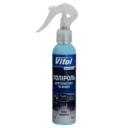 Поліроль для пластику та вінілу VITOL матова 150 мл Нова машина