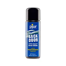 Увлажняющий анальный лубрикант Pjur Backdoor на водной основе с гиалуроном, 30 мл