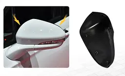Кришка дзеркала бокового Ford FUSION 2013-2018г права Чорна 110х260 мм (тип Америка) (під поворотник) - мініатюра 3