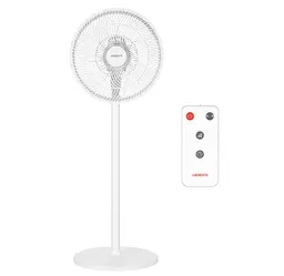 Вентилятор ARDESTO FNB-1140R 40см, 55Вт, дисплей, таймер, пульт ДУ, опора круглая - мініатюра 1