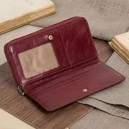 Жіночий гаманець Tony Perotti Italico 1192 rosso (90685) червоний - мініатюра 5