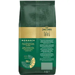 Уцінка. Кава в зернах Jacobs Monarch 1 кг - мініатюра 3