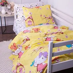 Простирадло MirSon Kids Time Бязь, 17-0524, Kitty - мініатюра 4