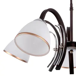 Люстра стельова Brille класична E27 60W BR (LK-548C/5) - мініатюра 3