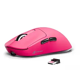 Бездротова мишка ATTACK SHARK X3 Berry Red | Сенсор PAW3395 | 65 годин акум - мініатюра 3