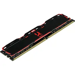 Модуль пам'яті DDR4 Goodram Iridium X 8GB 3200MHz Black (IR-X3200D464L16SA/8G) [148726] - мініатюра 2