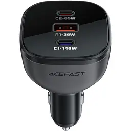 Автозарядка Acefast 3xUSB 165W (2xUSB-C + USB-A) B14 (6974316282938) - мініатюра 6