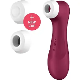 Вакуумний стимулятор Satisfyer Pro 2 Generation 3 with Liquid Air Wine Red (SO7772) [95326] - мініатюра 8