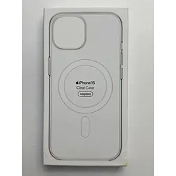 Оригінальний протиударний чохол Apple Clear Case with MagSafe для iPhone 15 (6.1") Прозорий (MT203ZM/A)