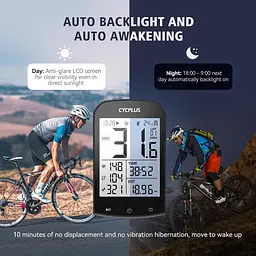 Велокомп’ютер CYCPLUS GPS 2.9", ANT+, Bluetooth, з підсвіткою - мініатюра 6