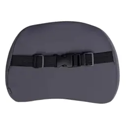 Подушка підголовник ортопедична Yiwu Memory Foam 30х20х13 см сіра - мініатюра 2