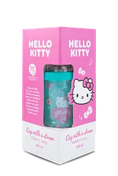 Портативний стакан пластиковий СoolPack Hello Kitty blue 450 мл блакитний (10975PTR) - мініатюра 2