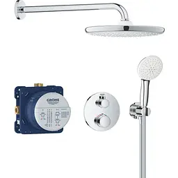 Душева система прихованого монтажу Grohe Grohtherm із Tempesta 250 34872000, Хром
