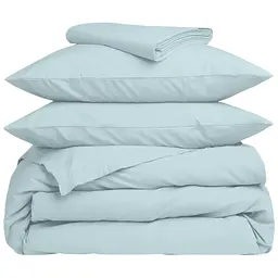 Комплект постільної білизни Cosas двоспальний SKYEY 180 x 220 см (Ranfors_LightBlue_LightBlue_180)