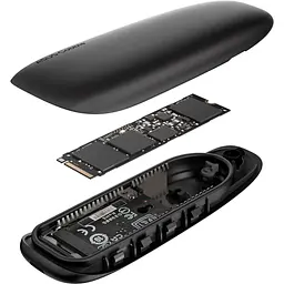 Зовнішня кишеня ASUS для SSD COBBLE/BLK/G/AS/ESD-A1A/BLK/G/ PCIe NVMe M.2 2230/2242/2260/2280 USB Type-C 3.2 Gen 2x1 (90DD02R0-M09000) - мініатюра 8