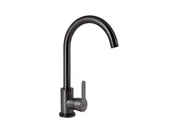 Змішувач Brinex на мийку графіт Pure 015F (k35) BRIPUR015FGRP