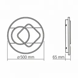 LED світильник функціональний Videx DECORA 50W VL-CLD-999-TT - мініатюра 3