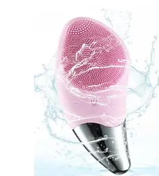 Силіконова щітка-масажер для обличчя Sonic Facial Brush