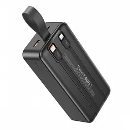Повербанк із швидкою зарядкою дисплеєм та перехідниками, Power bank XO PR250 30000 mAh PD20W+QC22.5W - мініатюра 3