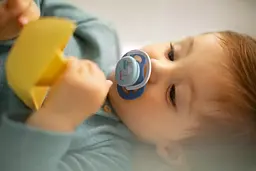 Пустушка Avent ортодонтична Ultra Air I love для хлопчиків 6-18 міс 2 шт SCF080/03 - мініатюра 8