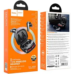 Стерео гарнітура Bluetooth Hoco ES43 Black - мініатюра 5