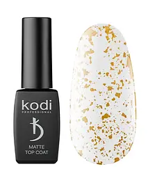 Матове верхнє покриття для гель-лаку Kodi Professional Matte Top Coat Art 03 без липкого шару 8 мл - мініатюра 2
