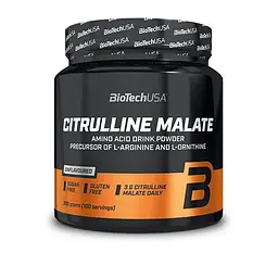 Амінокислота BioTech Citrulline Malate, 300 грам - Без смаку