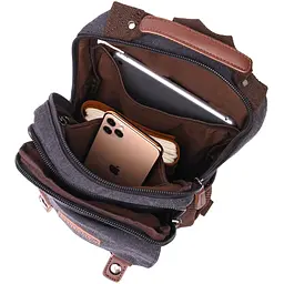 Текстильний рюкзак Vintage 21,5х34х9 см sum0023482 - мініатюра 5
