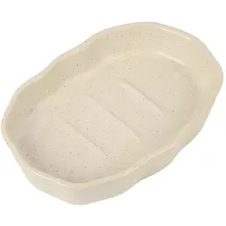 Мильниця Porto 130х90х25 мм бежевий (BA-32 BEIGE/BLACK)