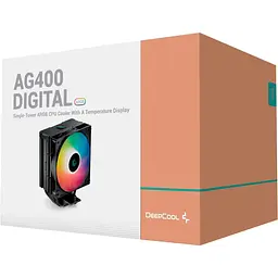 Кулер для процесора Deepcool AG400 Digital BK ARGB (R-AG400-BKADMN-G-1) - мініатюра 10