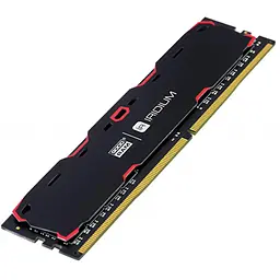 Пам'ять DDR4 8192M 2400MHz GoodRAM IRIDIUM Black, Retail