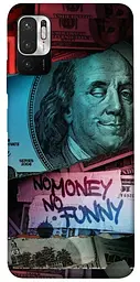 Чохол Demsky No money no funny для Xiaomi Redmi Note 10 5G