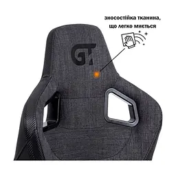 Крісло ігрове GT Racer X-8005 Dark Gray/Black - мініатюра 7